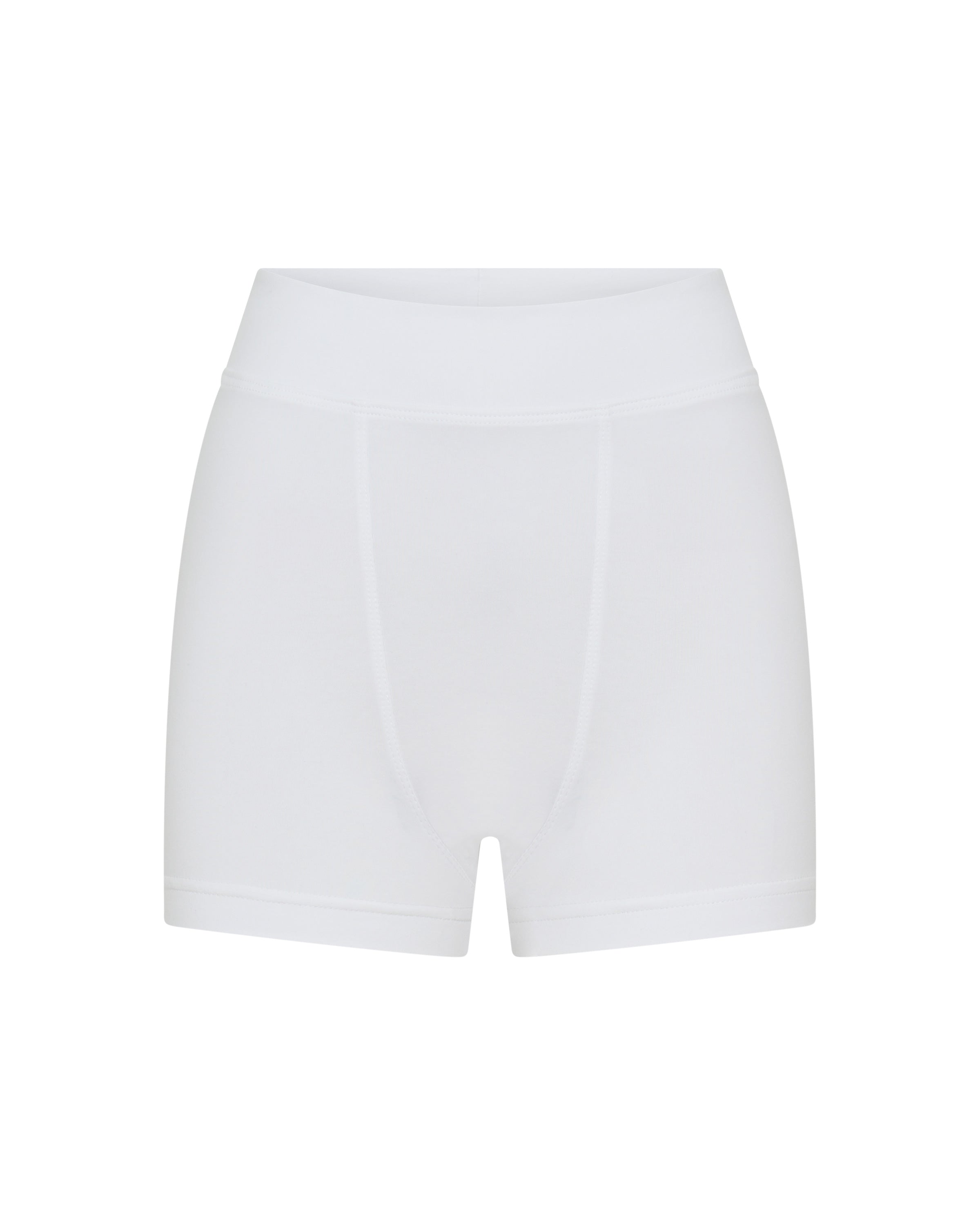 WHY FRONT SHORTS - WHITE