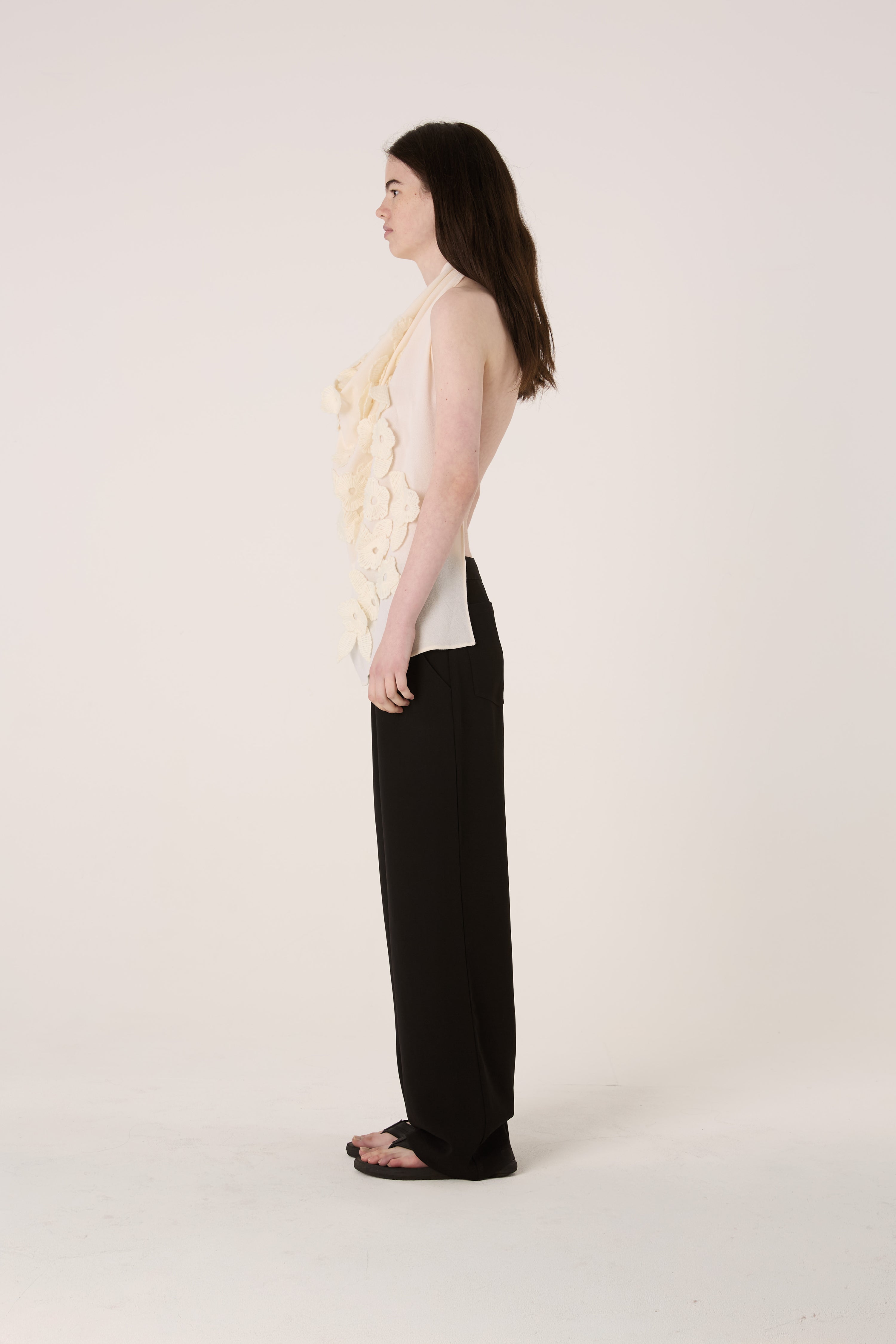 Floral Applique Halter