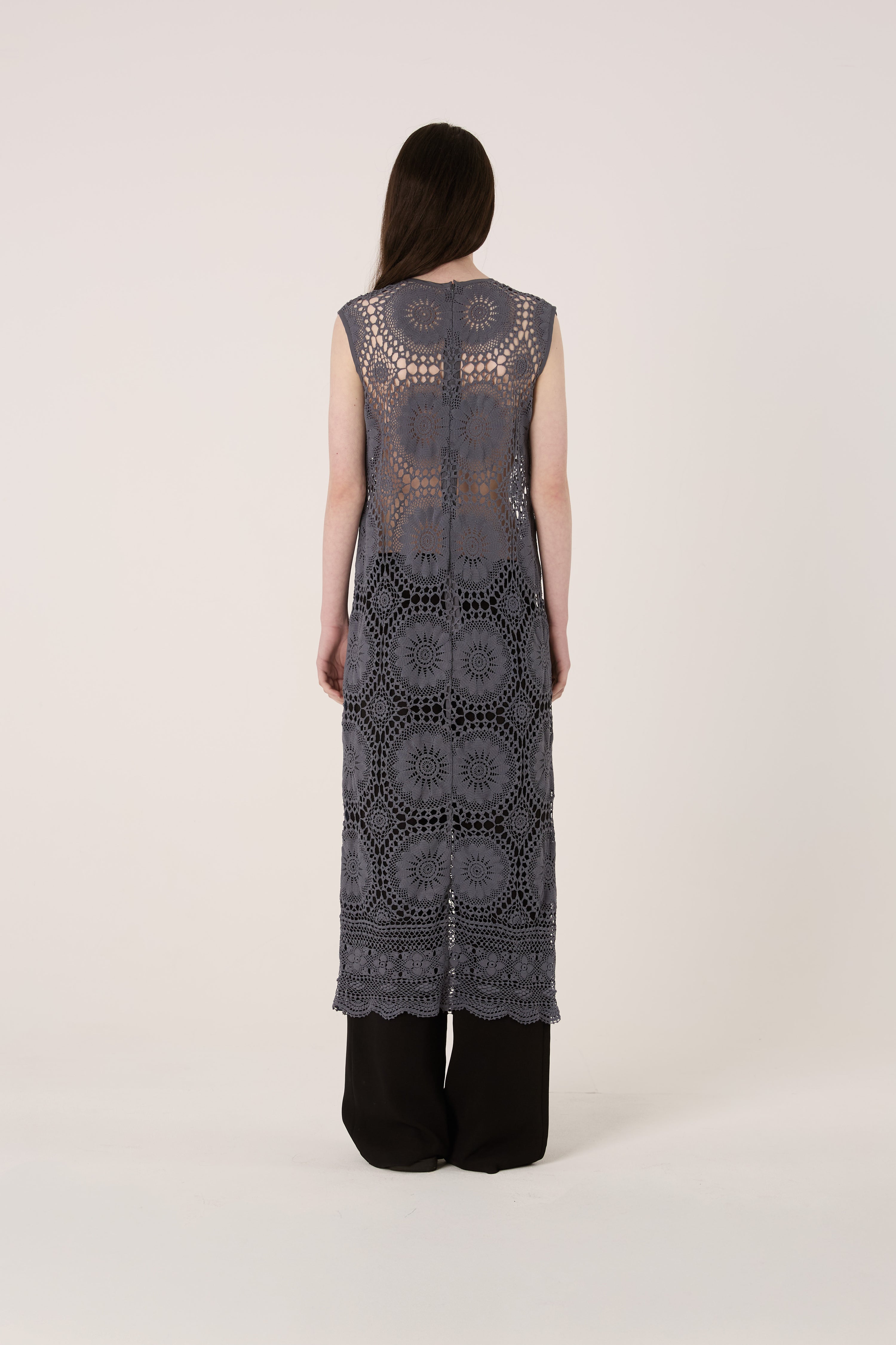 Perspera Crochet Tablecloth Dress