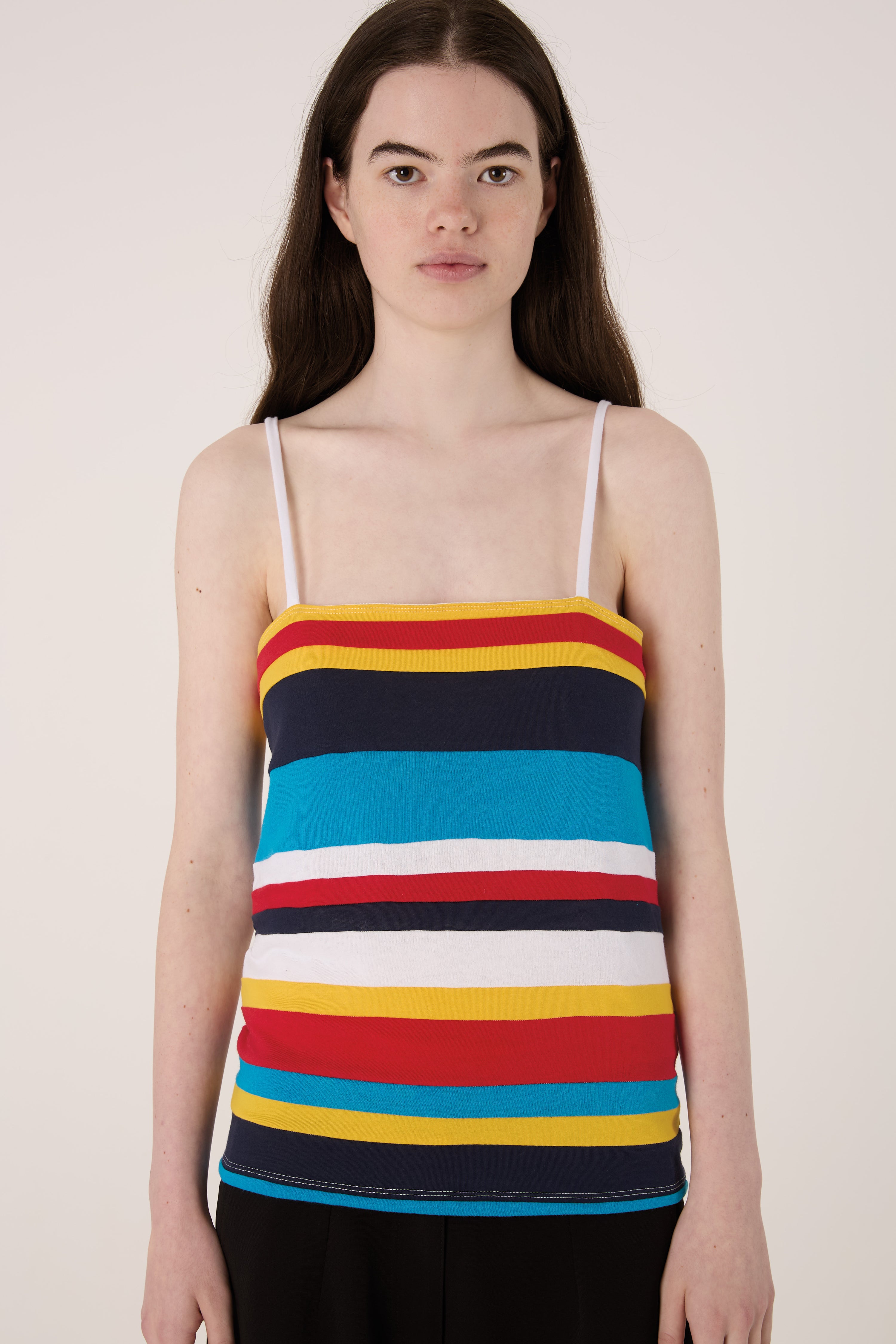 Striped Upcycled T-Shirt Cami